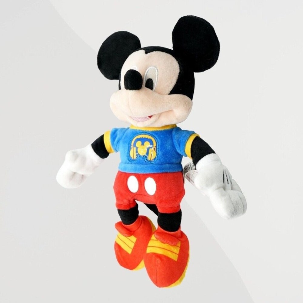 Disney Mickey Mouse Clubhouse‎ Singing Talking 13" Plush Toy *Tested*